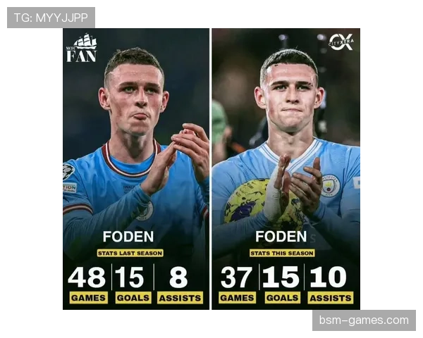 福登左脚闪耀助曼城再创佳绩